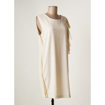 MOTEL - Robe courte beige en polyester - Femme - Taille 38 - Modz