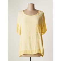 KOSMIKA - Blouse jaune en viscose - Femme - Taille 38 - Modz