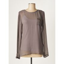 GEISHA - Chemisier gris en polyester - Femme - Taille 34 - Modz
