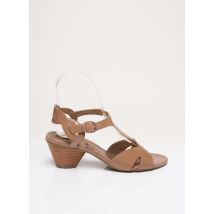 FUGITIVE BY FRANCESCO ROSSI - Mules/Sabots marron en cuir - Femme - Taille 36 - Modz