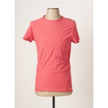 SCOTCH & SODA - T-shirt rouge en coton - Homme - Taille S - Modz