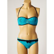 ROSE POMME - Maillot de bain 2 pièces bleu en polyamide - Femme - Taille TU - Modz