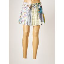DESIGUAL - Mini-jupe bleu en coton - Femme - Taille 40 - Modz