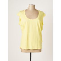MAISON SCOTCH - T-shirt jaune en coton pour femme - Taille 38 - Modz