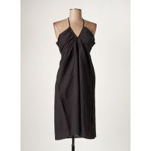 SKUNKFUNK - Robe mi-longue gris en viscose - Femme - Taille 40 - Modz