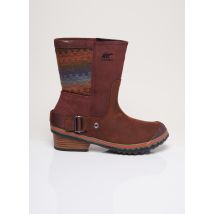SOREL - Bottines/Boots marron en textile pour femme - Taille 36 - Modz