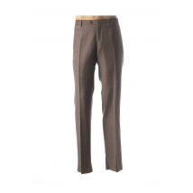ERMENEGILDO ZEGNA - Pantalon droit beige en laine - Homme - Taille 50 - Modz