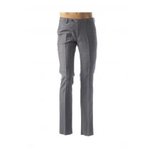 ERMENEGILDO ZEGNA - Pantalon droit gris en laine - Homme - Taille 42 - Modz