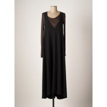 DIXIE - Robe longue noir en polyester pour femme - Taille 38 - Modz