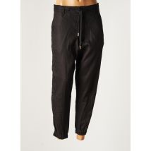 IMPERIAL - Pantalon droit noir en lin - Femme - Taille 38 - Modz