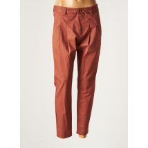 IMPERIAL - Pantalon chino marron en coton pour femme - Taille 38 - Modz