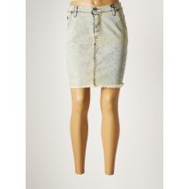 PLEASE - Jupe courte bleu en coton - Femme - Taille 40 - Modz