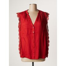 LES P'TITES BOMBES - Chemisier orange en viscose - Femme - Taille 36 - Modz
