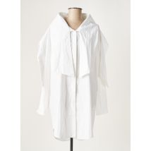 CREA CONCEPT - Robe courte blanc en coton pour femme - Taille 38 - Modz