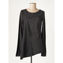 CREA CONCEPT - T-shirt gris en coton pour femme - Taille 36 - Modz