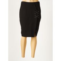 PICADILLY - Jupe mi-longue noir en coton - Femme - Taille 36 - Modz