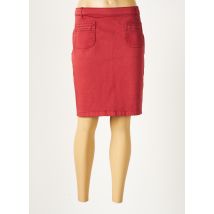 THALASSA - Jupe courte rouge en coton pour femme - Taille 42 - Modz