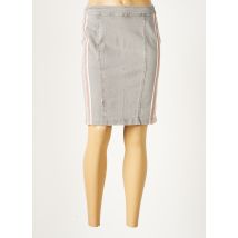 ELISA CAVALETTI - Jupe mi-longue gris en coton pour femme - Taille 42 - Modz