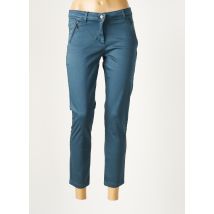 THALASSA - Pantalon 7/8 bleu en coton pour femme - Taille 38 - Modz