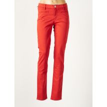 DENIM STUDIO - Pantalon slim orange en coton - Femme - Taille W28 - Modz