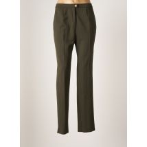 KARTING - Pantalon droit vert en polyester pour femme - Taille 40 - Modz