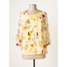 MERI & ESCA - Blouse jaune en polyester pour femme - Taille 42 - Modz