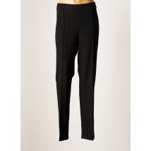 FRANCE RIVOIRE - Pantalon slim noir en polyester - Femme - Taille 54 - Modz