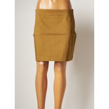 LA FIANCEE DU MEKONG - Jupe courte marron en coton - Femme - Taille 44 - Modz