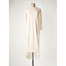 HUMILITY - Robe longue beige en coton - Femme - Taille 34 - Modz