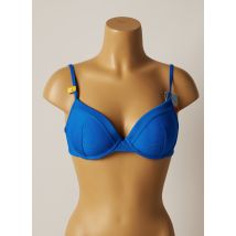 CHERRY BEACH - Haut de maillot de bain bleu en polyamide - Femme - Taille 100B - Modz