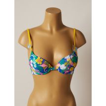 CHERRY BEACH - Haut de maillot de bain jaune en polyamide - Femme - Taille 90B - Modz
