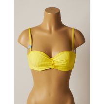CHERRY BEACH - Haut de maillot de bain jaune en polyamide - Femme - Taille 90B - Modz