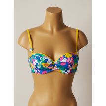 CHERRY BEACH - Haut de maillot de bain jaune en polyamide - Femme - Taille 85B - Modz