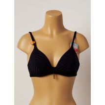 CHERRY BEACH - Haut de maillot de bain noir en polyamide - Femme - Taille 90C - Modz