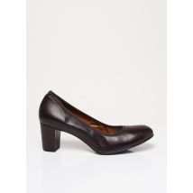 ACCESSOIRE DIFFUSION - Escarpins marron en cuir - Femme - Taille 36 - Modz