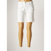 DENIM STUDIO - Bermuda blanc en coton pour femme - Taille W36 - Modz