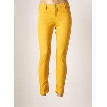 DENIM STUDIO - Pantalon 7/8 jaune en coton pour femme - Taille W25 - Modz