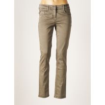 ATELIER GARDEUR - Pantalon slim gris en coton pour femme - Taille 36 - Modz