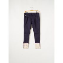 APRIL 77 - Jeans coupe slim violet en coton - Femme - Taille W30 - Modz