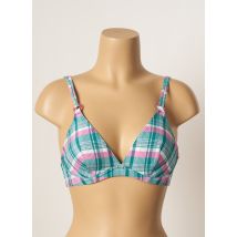 CHERRY BEACH - Haut de maillot de bain vert en polyamide - Femme - Taille 90C - Modz