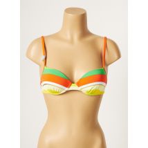 CHERRY BEACH - Haut de maillot de bain orange en polyamide pour femme - Taille 85B - Modz