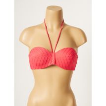 LOU - Haut de maillot de bain rose en polyamide - Femme - Taille 100C - Modz