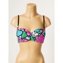 CHERRY BEACH - Haut de maillot de bain violet en polyamide - Femme - Taille 85B - Modz
