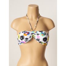 CHERRY BEACH - Haut de maillot de bain blanc en polyamide - Femme - Taille 100B - Modz