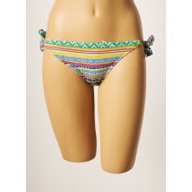 CHERRY BEACH - Bas de maillot de bain vert en polyamide - Femme - Taille 42 - Modz