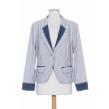 WEINBERG - Veste casual bleu en coton - Femme - Taille 42 - Modz