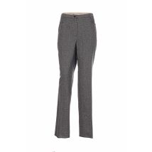 PAUPORTÉ - Pantalon droit gris en laine - Femme - Taille 50 - Modz