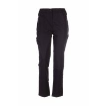 COLEEN BOW - Pantalon droit noir en coton - Femme - Taille 54 - Modz