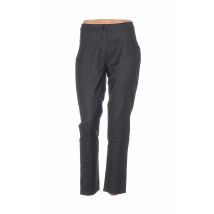 COLEEN BOW - Pantalon droit gris en laine - Femme - Taille 50 - Modz