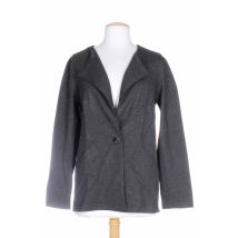 COLEEN BOW - Gilet manches longues gris en viscose - Femme - Taille 44 - Modz